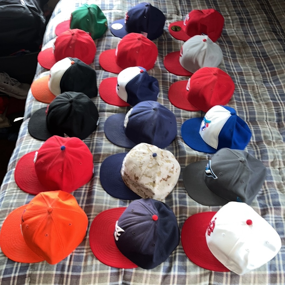 Bundle of MLB - New Era - 59Fifty Flat Bill Hats - Picture 6 of 8